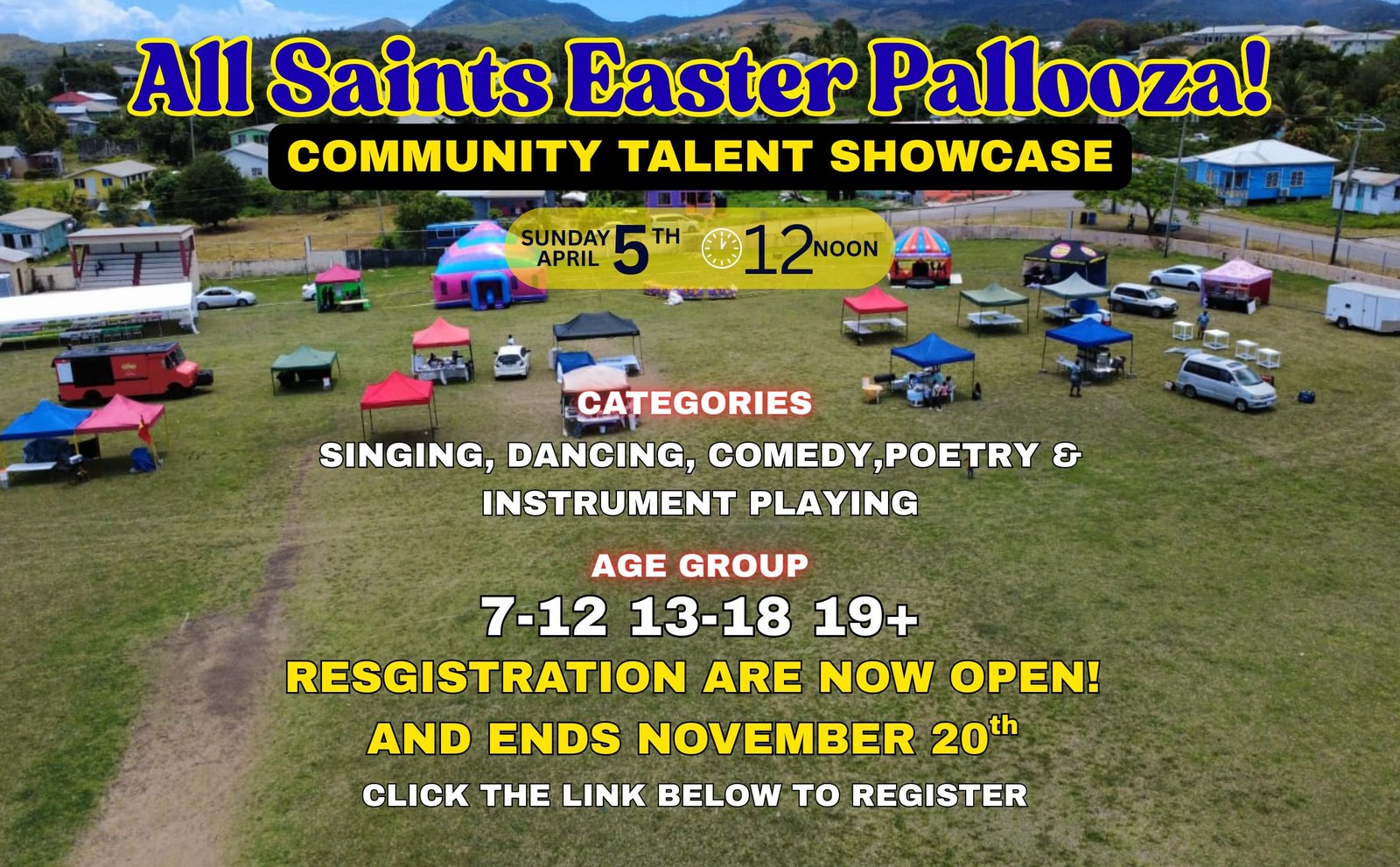 Easter Palooza 2025 Flyer